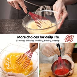 Thumbnail Bộ dây thép không gỉ Walfos Silicone Whisk Bộ chịu nhiệt 4