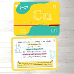 Thumbnail Sách FlashCard Học Nguyên Tố Hợp Chất Hóa Học - Thẻ học hóa thông minh 4