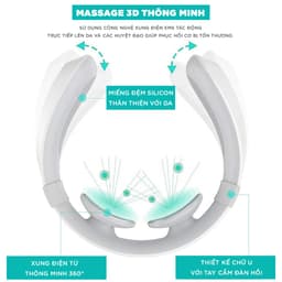 Thumbnail Máy Massage Cổ Vai Gáy Chuyên Sâu KINGTECH ST-304 - Giảm Đau Mỏi Hiệu Quả Bằng Xung Điện Kết Hợp Nhiệt Trị Liệu 4