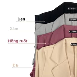 Thumbnail Áo blazer nữ tay dài KAMONG phong cách công sở. 2