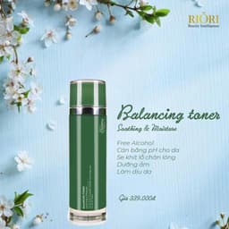 Thumbnail Nước Hoa Hồng Cao Cấp RIORI HANA BALANCING TONER 120G (chai xanh) 2