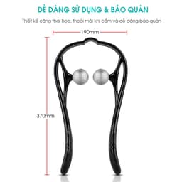 Thumbnail Dụng Cụ Massage Đa Năng Cao Cấp KingTech - Hỗ Trợ Cổ, Vai, Gáy - Tiện Dụng, Nhẹ Nhàng - Chính Hãng 1