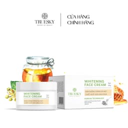 Thumbnail Bigsize Kem dưỡng trắng da mặt chiết xuất sữa ong chúa Truesky Whitening Face Cream 30g 1