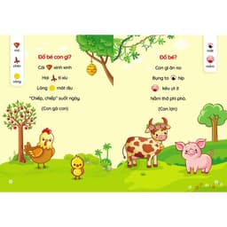 Thumbnail Sách - Tiềm Thức Cho Bé 0-6 Tuổi: Đồng Dao - Thơ - Truyện - Câu Đố Kèm File Đọc Quét Mã QR ( Trọn Bộ 4 Cuốn) 3