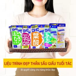 Thumbnail Viên Uống DHC Bổ Sung Vitamin Nhật Bản 30 ngày Vitamin C,B,E,Biotin, Rau Củ, Kẽm (30v/gói, 60v/gói,120v/gói,180v/gói) 1