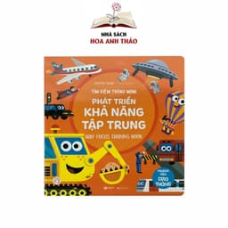 Thumbnail Sách - Tìm kiếm thông minh phát triển khả năng tập trung tư duy liên tưởng cho bé bộ gồm 4 quyển - nhà sách Hoa Anh Thảo 2