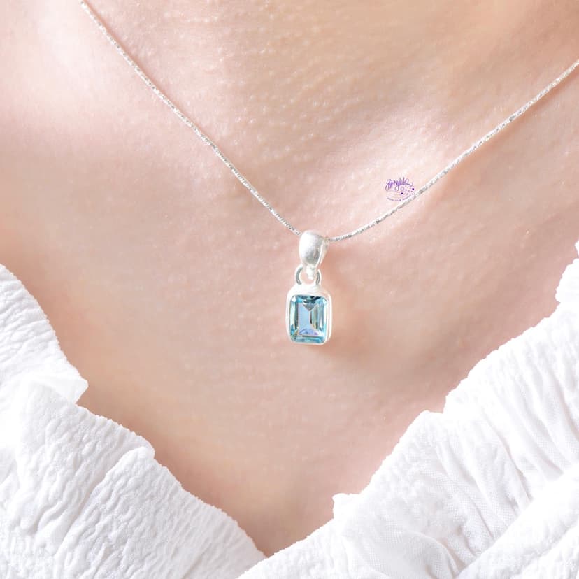 Ảnh Dây Chuyền Bạc 925 Sợi Trơn Đơn Giản Không Kèm Mặt SP002150 Gypsy.lala 4
