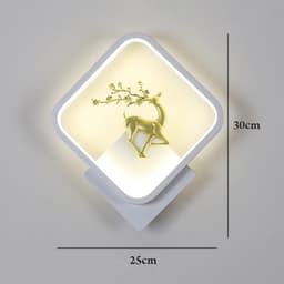 Thumbnail Đèn tường MONSKY DERGI 3 chế độ ánh sáng kiểu dáng độc đáo, sang trọng ánh sáng vàng dịu nhẹ đẹp mắt (Video thật) 2
