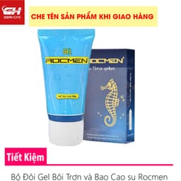 Thumbnail Gel Bôi Trơn Rocmen và Bao Cao Su Siêu Gai kéo dài thời gian Rocmen Cá Ngựa 1