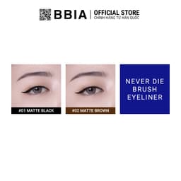 Thumbnail Kẻ Mắt Bbia Never Die Brush Eyeliner (2 màu) 0.4g Bbia Official Store 2