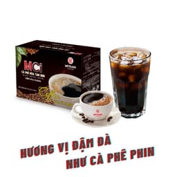 Thumbnail Cà phê Mê Trang hòa tan đen 1in1 (Mci1in1) - Hộp 15 gói 3