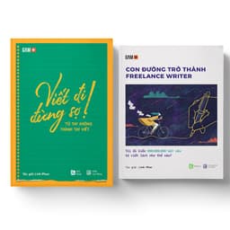 Thumbnail Sách Combo VIẾT RA TIỀN (Viết đi đừng sợ + Con đường trở thành Freelance Writter) 1