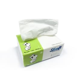 Thumbnail Giấy ăn Slisoft Trắng 300 lớp 2