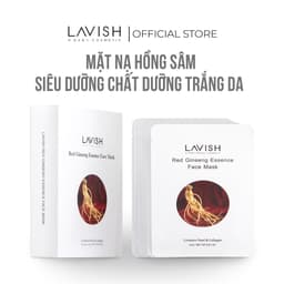 Thumbnail MẶT NẠ HỒNG SÂM SIÊU DƯỠNG TRẮNG (10 MIẾNG) LAVISH H BABY 3