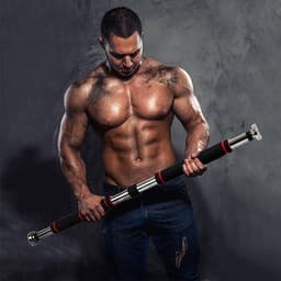 Thumbnail AMALIFE Thanh Tập Xà Đơn Treo Tường Gắn Cửa Tùy Chỉnh Dài Từ 62-120cm Tập Gym Thể Thao Tăng Cường Cơ Bắp Tại Nhà 4