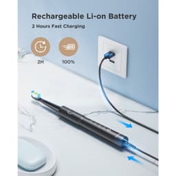 Thumbnail Bàn chải điện Fairywill E11 Với 8 Đầu Bàn Chải Tiện Dụng 4