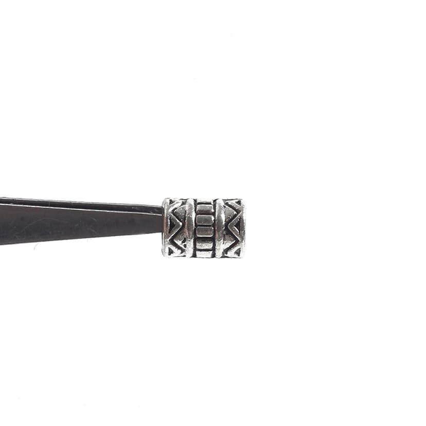 Ảnh BEADIA Hạt Xỏ Lỗ Dạng Cong Mạ Bạc Cổ Điển 5-12 Làm Trang Sức Thời Trang 3