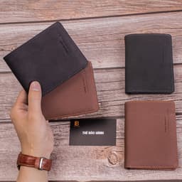 Thumbnail Ví nam da bò sáp Mexico Bụi Leather V102 cao cấp 2