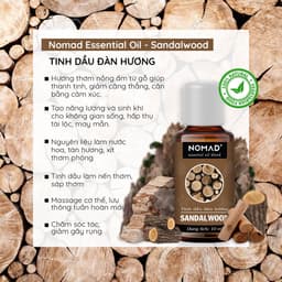 Thumbnail Tinh Dầu Đàn Hương Nomad Sandalwood Essential Oil 1