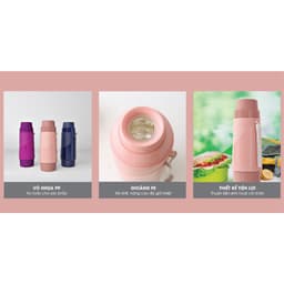 Thumbnail Phích giữ nhiệt cầm tay nhỏ gọn dung tích 0.45L Rạng Đông - Model: RD 04528 N2 4