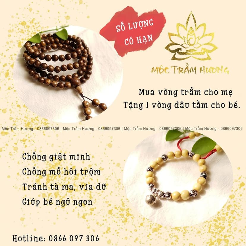 Ảnh Vòng dâu tằm mang lại s/Khỏe cho Bé đủ Size | MTH JEWELRY 1