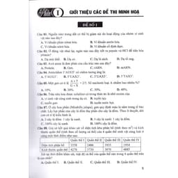 Thumbnail Sách - Bộ đề thi THPT Quốc Gia Sinh học (Chuẩn 40 câu) (Tái bản 4) 2