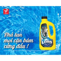 Thumbnail Thông tẩy đa năng Lord (thông cống, làm sạch lồng máy giặt, bồn inox) 1kg 1