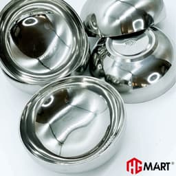 Thumbnail Bộ 5 Bát Trơn Inox cách nhiệt chống nóng thương hiệu HG Mart [Bảo hành 12 tháng] 2