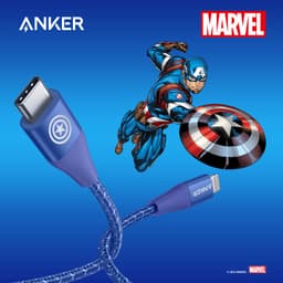 Thumbnail Cáp sạc ANKER PowerLine+ II USB-C to Lightning dài 0.9m Phiên bản Marvel - A9548 3