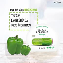 Thumbnail Combo 10 Mặt nạ giúp thư giãn và phục hồi da mệt mỏi BNBG Vita Genic Relaxing Jelly Mask (Vitamin B) 30mlx10 2