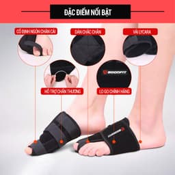 Thumbnail Nẹp bàn chân hỗ trợ định hình ngón chân cái GoodFit GF617A 2
