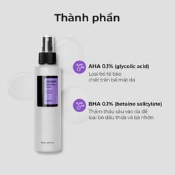 Thumbnail Nước hoa hồng COSRX chứa AHA/ BHA tẩy tế bào chết làm sáng da giảm mụn hiệu quả dung tích 50ml/100ml/150ml 4