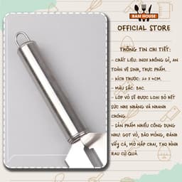 Thumbnail Dao bào đa năng inox Bam House lưỡi dài siêu bén cao cấp BLD04 3