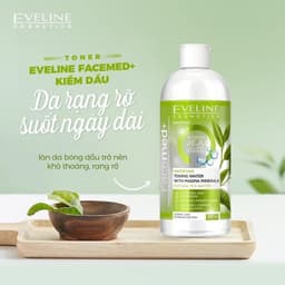 Thumbnail Nước hoa hồng kiềm dầu Eveline Facemed 400ml 4