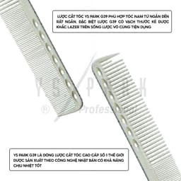 Thumbnail Lược cắt tóc nam chuyên nghiệp YS-G39 phù hợp cho tóc ngắn hàng chính hãng YS PARK Professional nhập khẩu từ Nhật Bản 2
