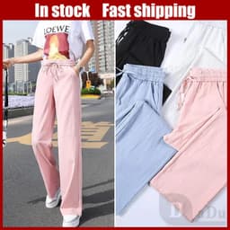 Thumbnail Daduhey Quần ống rộng thời trang cho nữ có 4 màu tùy chọn 1