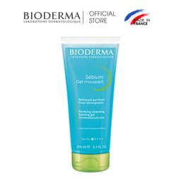 Thumbnail Gel rửa mặt tạo bọt cho da hỗn hợp và da dầu Bioderma Sebium Gel Moussant - 200ml (dạng tuýp) 1