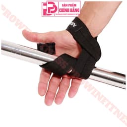 Thumbnail Đai kéo lưng trợ lực nâng đòn tạ Aolikes tập Gym chất liệu cotton co giãn 2