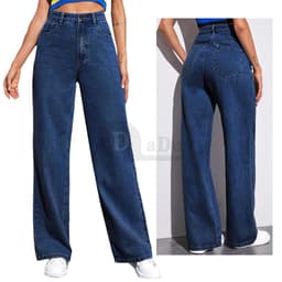 Thumbnail Daduhey Quần jean ống rộng lưng cao sành điệu trẻ trung cho nữ 1