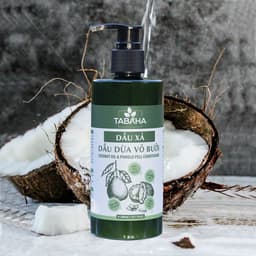 Thumbnail Dầu Xả Dầu Dừa Vỏ Bưởi TABAHA 300ml Dưỡng Ẩm Phục Hồi Tóc Khô Hư Tổn 2