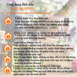 Thumbnail Tinh dầu Oải hương thương hiệu HEIWA nhập khẩu Ấn Độ có giấy kiểm định, dung tích 10ml 3