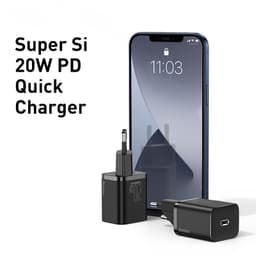 Thumbnail Cốc Sạc Nhanh Baseus Super Si USB C QC 3.0 20W Hỗ Trợ Type C Cho iPhone 12 Pro Max 2