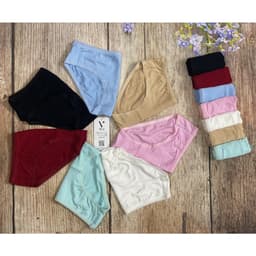 Thumbnail Quần lót nữ cotton cao cấp Vicci 102 mềm mại, êm ái, kháng khuẩn khử mùi màu Đen 2