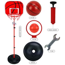 Thumbnail Bộ Đồ Chơi Bóng Rổ Cao Cấp Cho Bé Thân Sắt (Full Phụ Kiện) – Chính Hãng Amalife 1