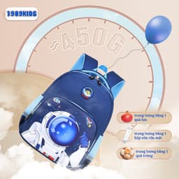 Thumbnail Balo cho bé trai bé gái đi học lớp 1-6 tiểu học,lớp lá 1989KIDS SHOP siêu nhẹ 450gr hình in sắc nét đáng yêu 4