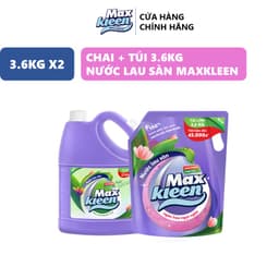 Thumbnail Combo Chai Lau Sàn MaxKleen Ban Mai 3.6kg + Túi Lau Sàn Ngọt ngào 3.6kg 2