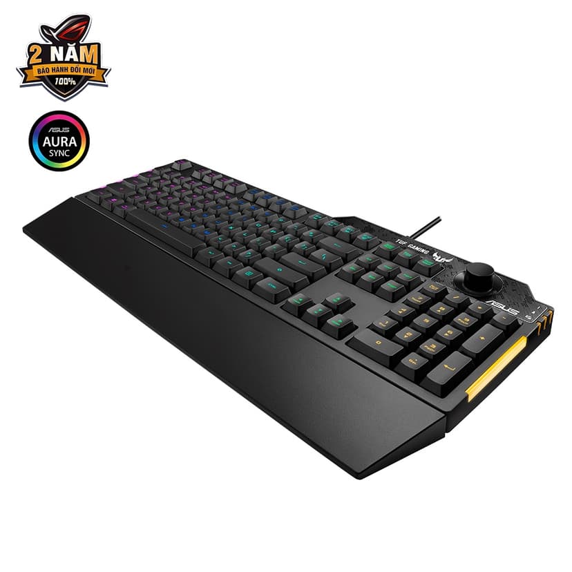 Ảnh Bàn Phím Chơi Game Asus TUF Gaming K1 Chống Nước Tràn RGB - Hàng Chính Hãng 2