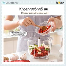 Thumbnail Máy Xay Thực Phẩm Đa Năng 2L Bear QSJ-B03Y7 - Hàng Chính Hãng - Bảo Hành 18 tháng 4