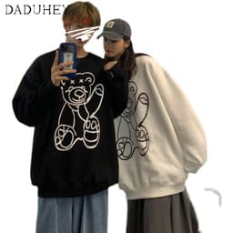 Thumbnail Áo Sweater Dáng Rộng Hợp Thời Trang Cá Tính 4