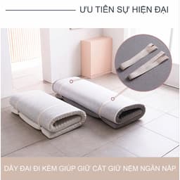 Thumbnail Nệm Tăng Tiện Nghi SAMICK COMFY TOPPER Hàn Quốc - Tấm làm mát và tăng độ êm cho nệm 4